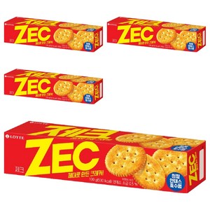 롯데웰푸드 제크 오리지날, 100g, 4개