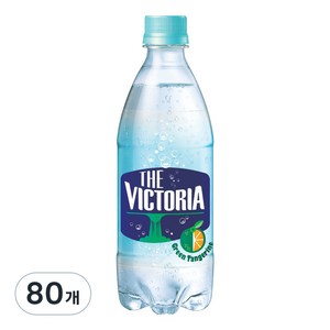 더빅토리아 청귤 탄산음료, 500ml, 80개