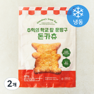 추억의 학교 앞 문방구 돈카츄 (냉동), 470g, 2개