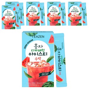 티젠 홍차 디카페인 제로슈가 수박 아이스티