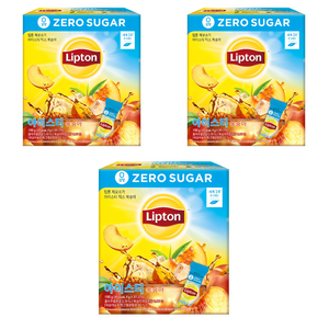 립톤 제로슈가 아이스티 믹스 복숭아