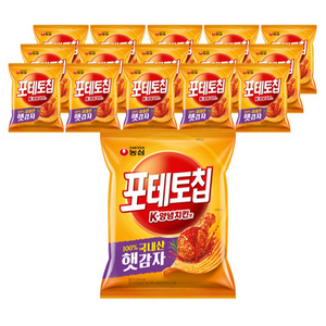 포테토칩 K 양념치킨맛, 50g, 16개