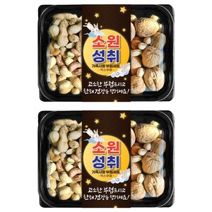 견과공장 소원성취 가족사랑 부럼 견과세트 350g, 2세트