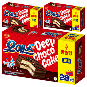 해태제과 오예스 28p, 840g, 3개