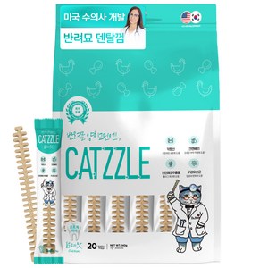 닥터페트라 고양이 캣즐 껌, 닭고기맛, 140g, 1개