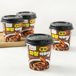 곰곰 한컵 짜장 떡볶이