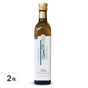 멩가졸리 화이트 와인 비네가 아세토 디 비노 와인식초, 500ml, 2개