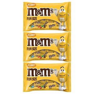 엠앤엠즈 피넛 펀사이즈 초콜릿, 500g, 3개