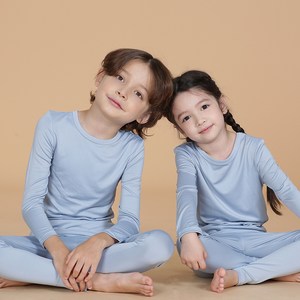 보누맘 아동용 웜히트텍 발열 실내복 상하세트