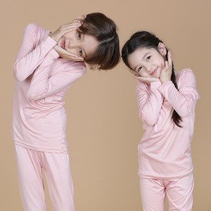 보누맘 아동용 웜히트텍 발열 실내복 상하세트