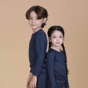 보누맘 아동용 웜히트텍 발열 실내복 상하세트