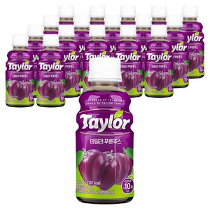 테일러 푸룬주스, 180ml, 18개