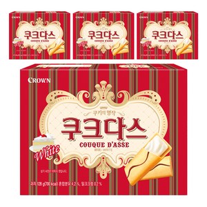 쿠크다스 화이트 토르테, 128g, 4개