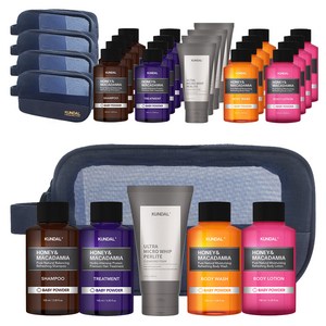 쿤달 여행용 5종 세트 B타입 클렌징폼 포함 베이비파우더향, 5세트