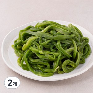 데친궁채나물, 1kg, 2개