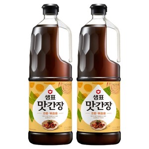 샘표 맛간장 조림볶음용, 1.7L, 2개