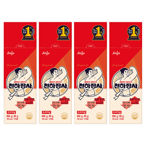 천하장사 오리지날 간식 소시지, 600g, 4개