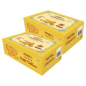쁘띠델리스 사브레 버터쿠키, 800g, 2개