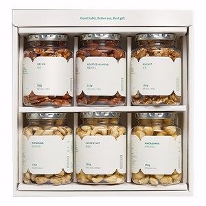 착한습관 프리미엄 한아름 견과 6종 세트 1120g, 1세트