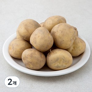 국내산 감자(햇), 2kg, 2개