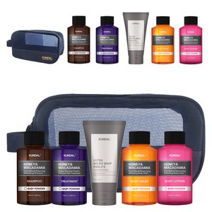 쿤달 여행용 5종 세트 B타입 클렌징폼 포함 베이비파우더향, 2세트