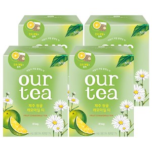 아워티 제주 청귤 캐모마일 티