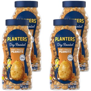 PLANTERS 허니로스티드 피넛, 453g, 4개