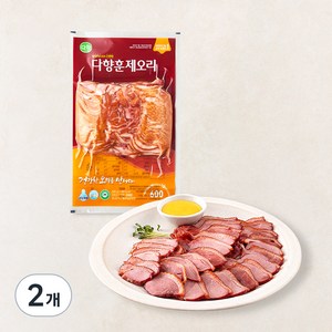 다향 훈제오리, 600g, 2개