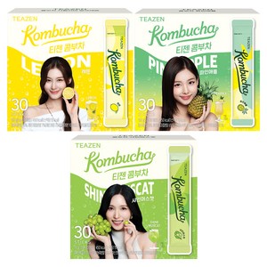 티젠 콤부차 파인애플 30p + 레몬 30p + 샤인머스켓 30p