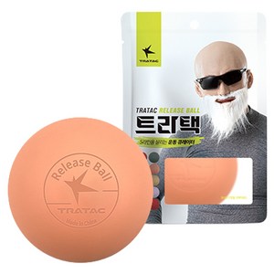 트라택 릴리즈 마사지볼 기본형, 코랄무드, 1개