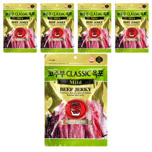 코주부 B&F CLASSIC 육포 Mild, 130g, 5개