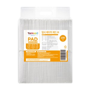 탐사 베이직 배변패드, M(40 x 50 ..., 100개입, 1개