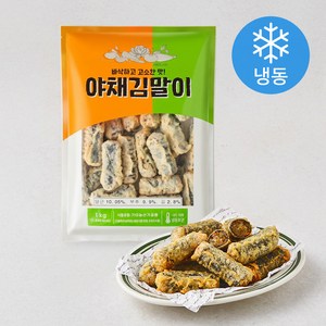 푸르온에프앤지 야채 김말이 (냉동), 1kg, 1개