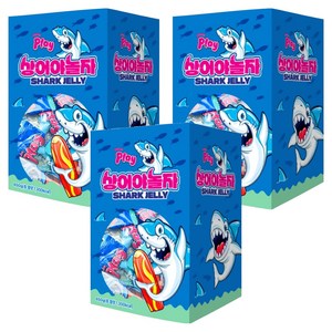 알도르플레이 상어야놀자 젤리 50개입, 450g, 3개