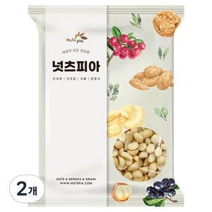 넛츠피아 마카다미아 반태, 1kg, 2개