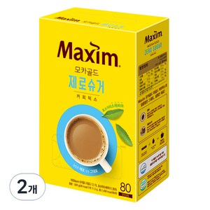 맥심 모카골드 제로슈거 커피믹스, 11.5g, 80개입, 2개