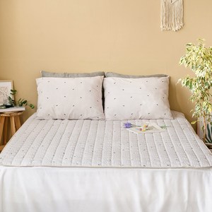 더자리 데일리 프레쉬 누빔 침대패드 고정밴드형