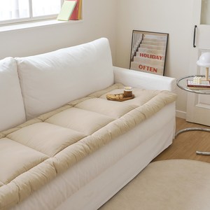 쁘리엘르 블룸 통세탁 사계절 토퍼 돌 쇼파패드