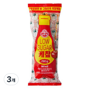 오뚜기 Low suga 케찹, 290g, 3개