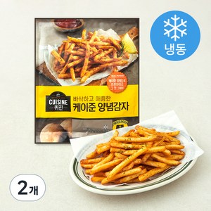 퀴진 케이준 양념감자(냉동), 800g, 2개