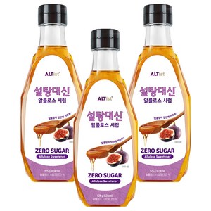 알티스트 설탕대신 알룰로스 시럽, 525g, 3개