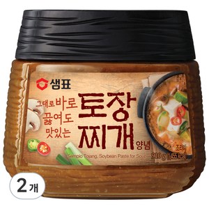 샘표 토장찌개양념, 910g, 2개