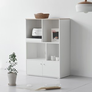 도모디자인 오르딘 주방 렌지수납장 800 방문설치