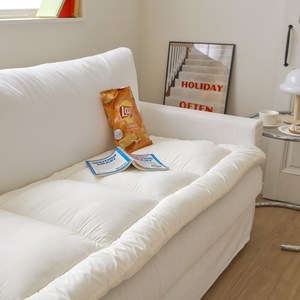 쁘리엘르 블룸 통세탁 사계절 토퍼 돌 쇼파패드