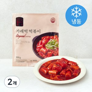 할머니분식 가래떡 떡볶이 오리지널 (냉동), 550g, 2개