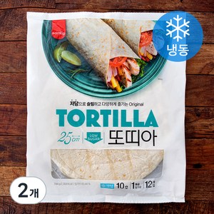 삼립 또띠아 10호 (냉동), 62g, 12개입, 2개