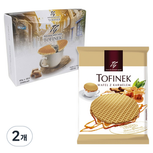 타고 카라멜 와플 토피넥, 120g, 2개