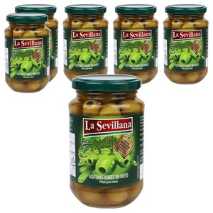 라세빌라나 그린 올리브, 370g, 6개