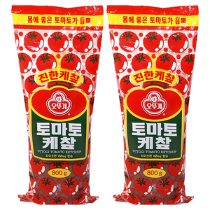 오뚜기 토마토 케챂, 800g, 2개