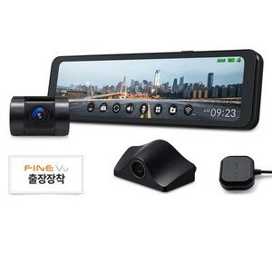 파인뷰 WiFi QHD FHD 룸미러 후방카메라 실외장착형 2채널 블랙박스 R5 POWER